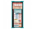 WhiteCoat Clipboard® Trifold - Teal Flight Medic Edition
